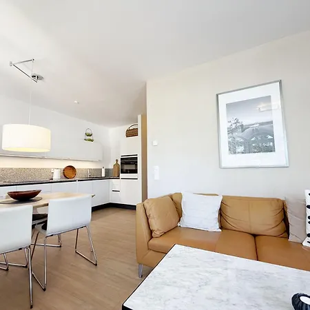 아파트 Kurparkresidenz Whg 15 Mit Balkon 바베