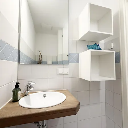 아파트 Kurparkresidenz Whg 15 Mit Balkon 바베