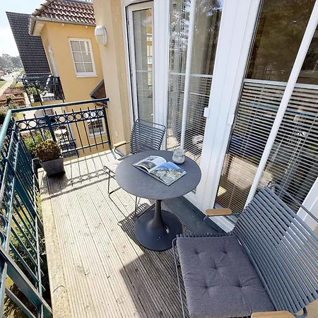 아파트 Kurparkresidenz Whg 15 Mit Balkon 바베